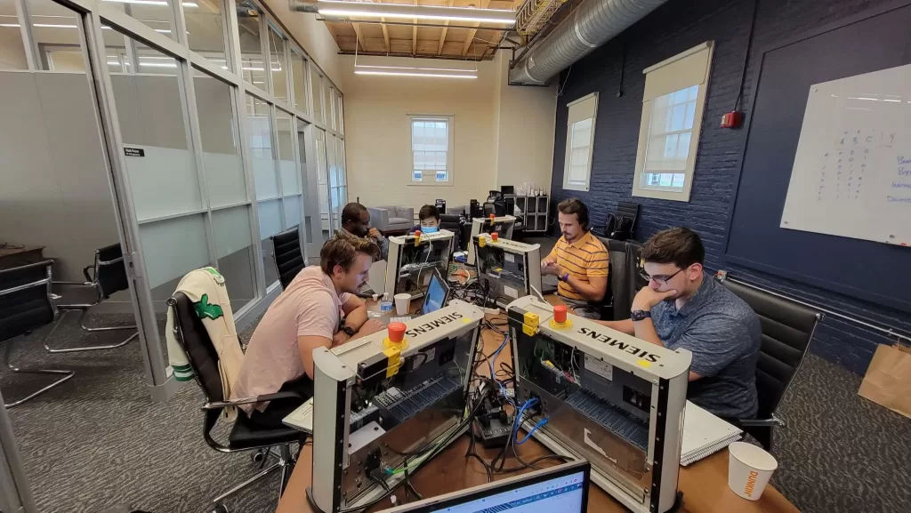 Engineer Working Mobile